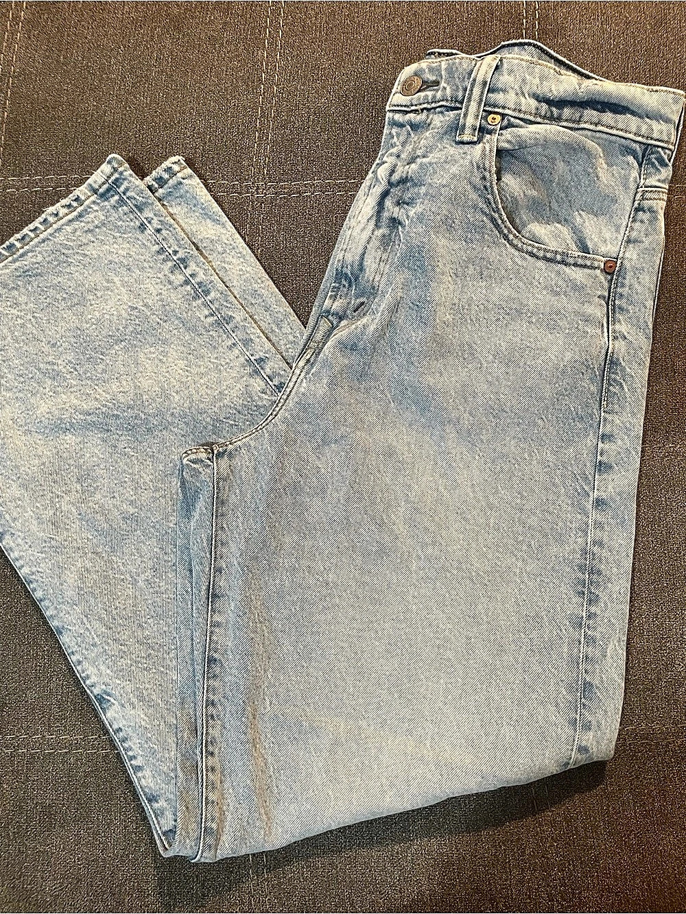 American Eagle Flex Slim Jeans Blue Waist 34 x 34 Like New